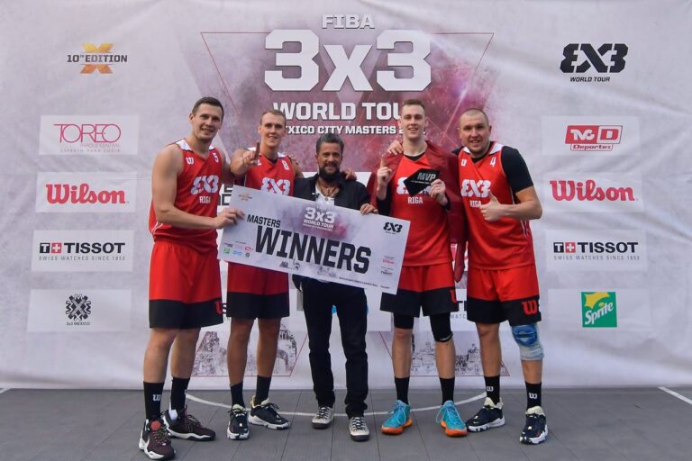 Riga campeón del FIBA ​​3×3 World Tour Mexico City Masters 2021