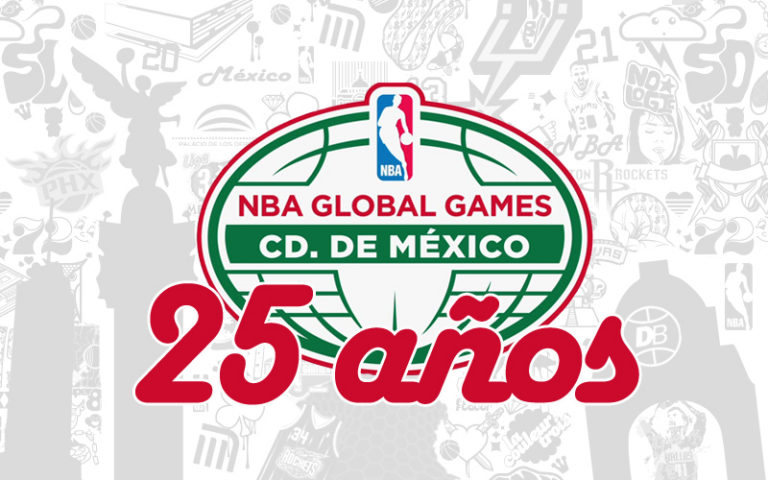 Celebramos los 25 años de la NBA en México