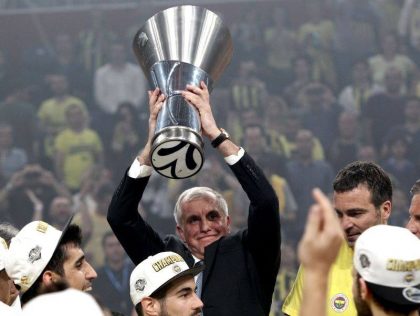 Zeljko Obradovic, nueve veces campeón de la Euroliga