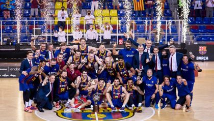 El Barça se corona en la Liga Endesa
