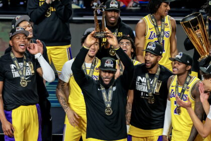 Los Lakers hacen historia tras coronarse en la primera Copa NBA